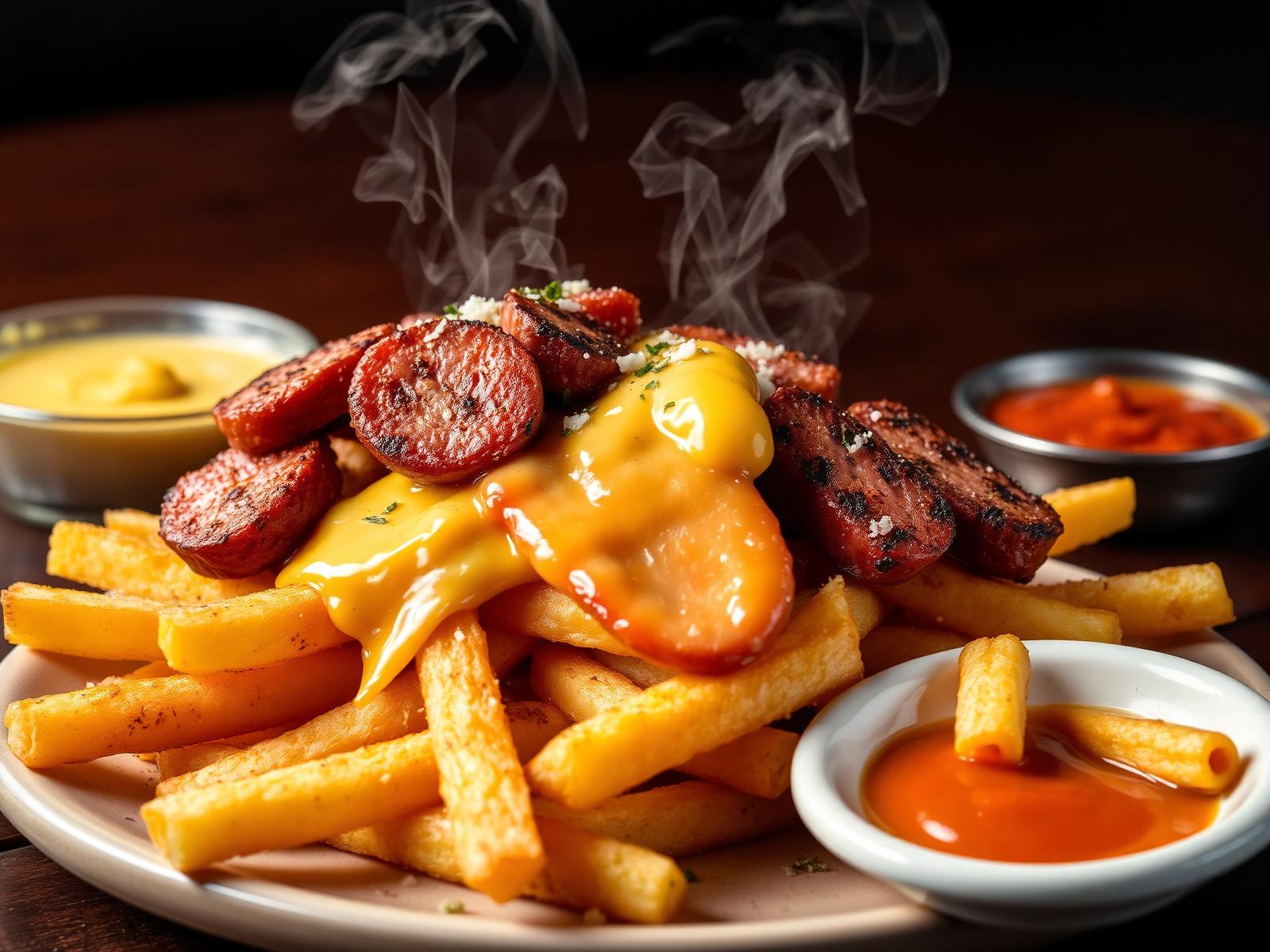 Salchipapas premium